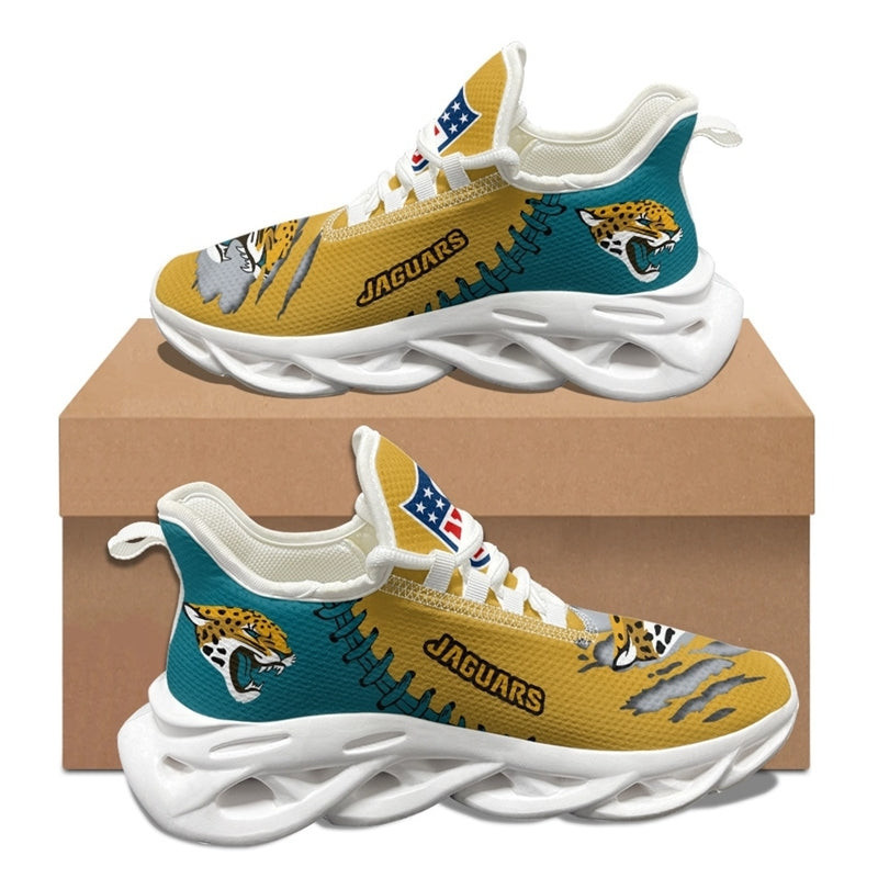 Jacksonville Jaguars Sneakers Side View
