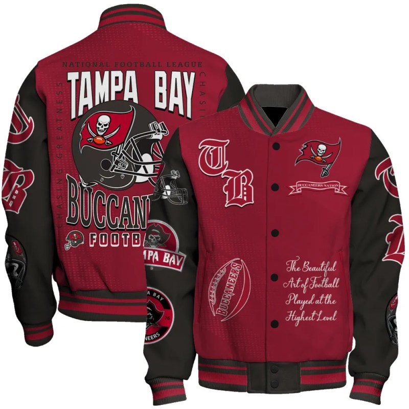 Tampa Bay Buccaneers Varsity Jacket Image 1