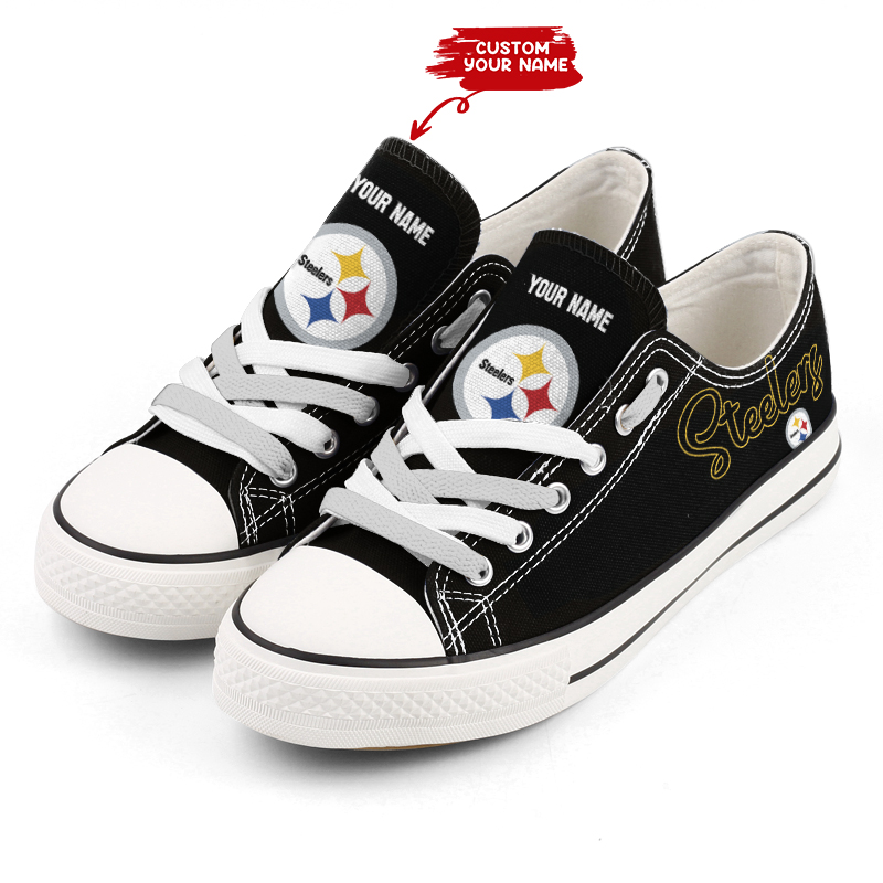 Pittsburgh Steelers Personalized New Low Top Shoes