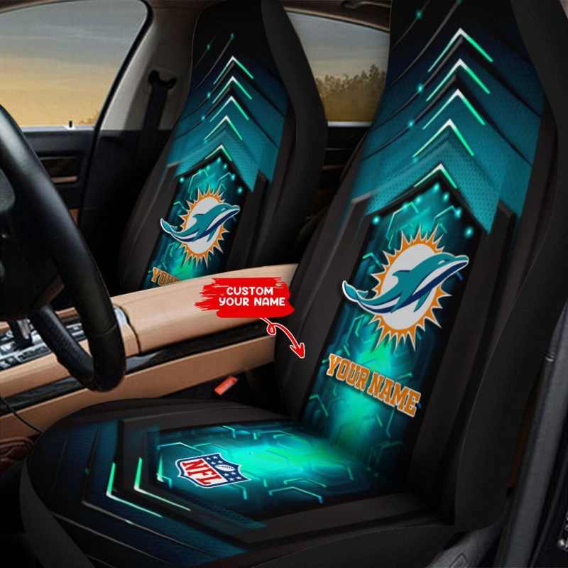 Miami Dolphins Car Seat Covers
