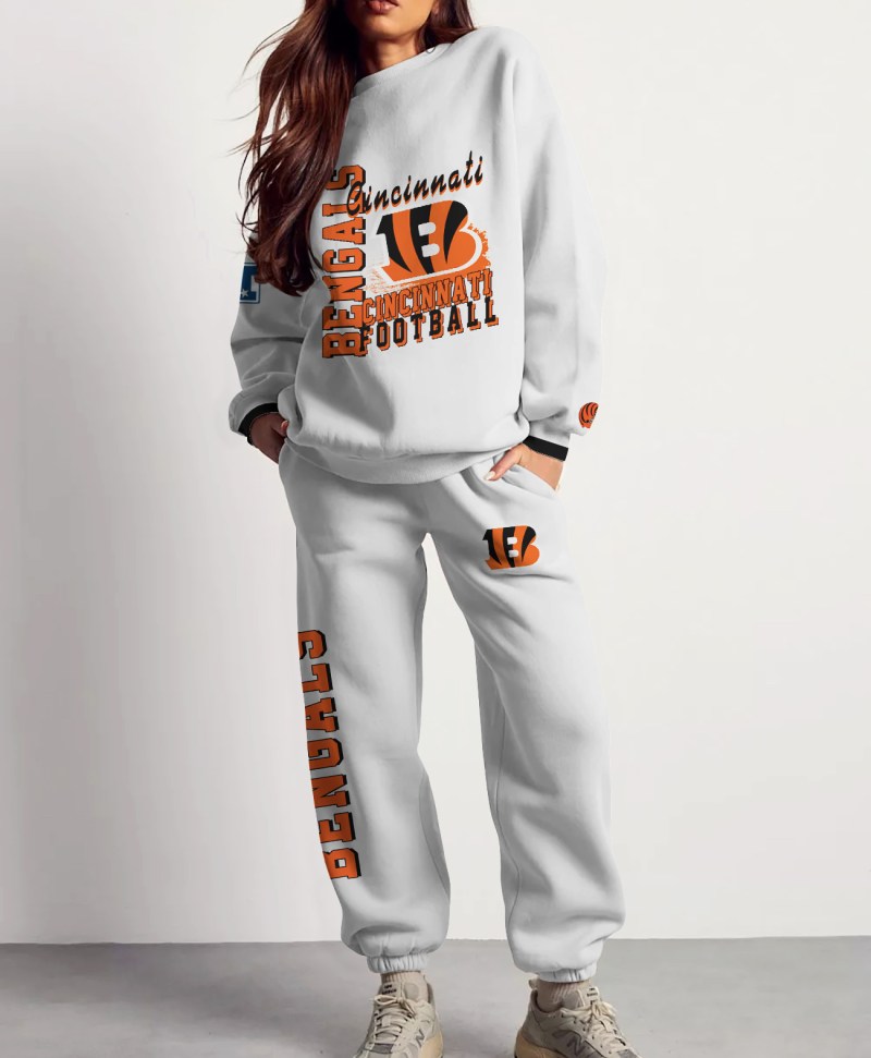 Cincinnati Bengals 3D Sweatsuit and Sweatpants - Unisex Fan Gear
