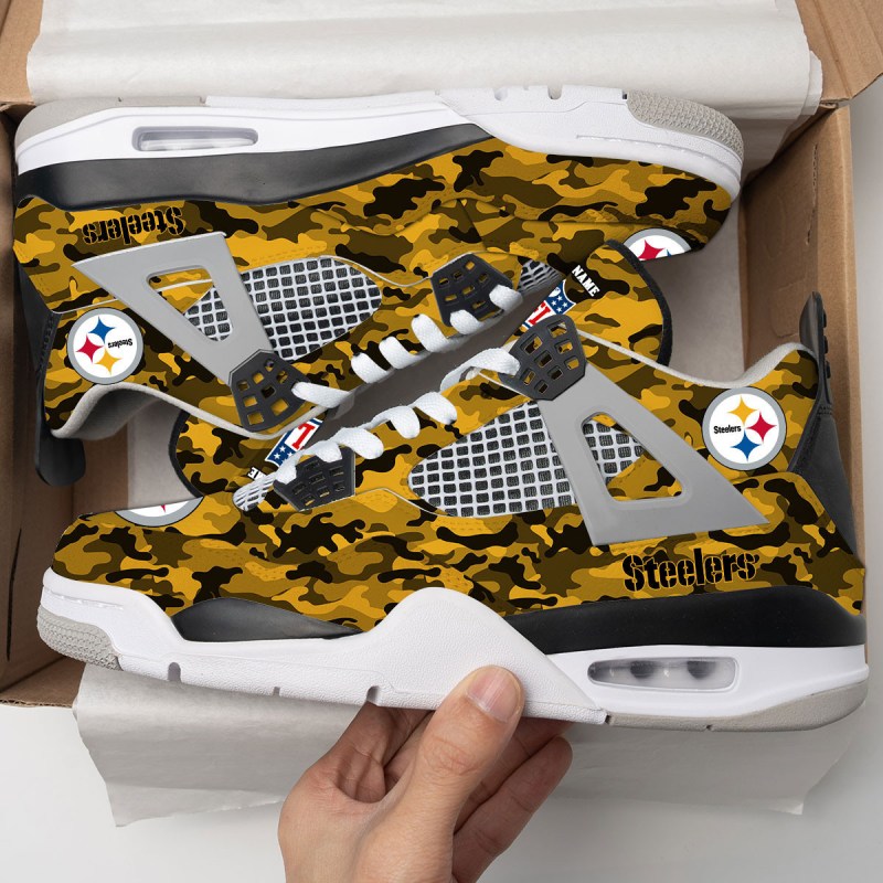 Pittsburgh Steelers AJ4 Sneaker