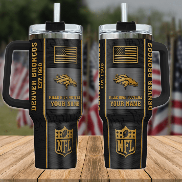Denver Broncos 40oz Tumbler