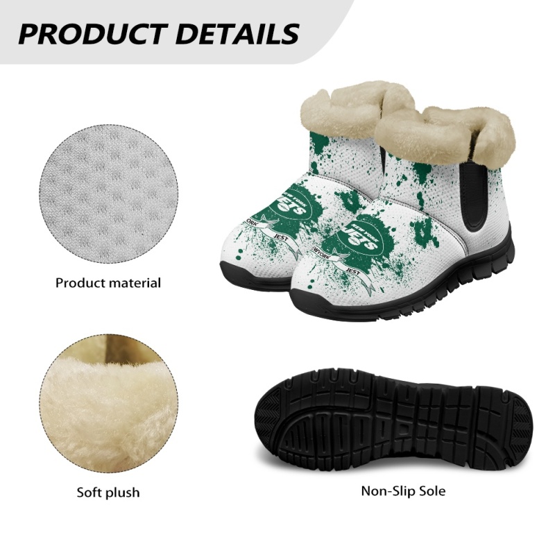 New York Jets Comfy Winter Snow Boots - Image 6