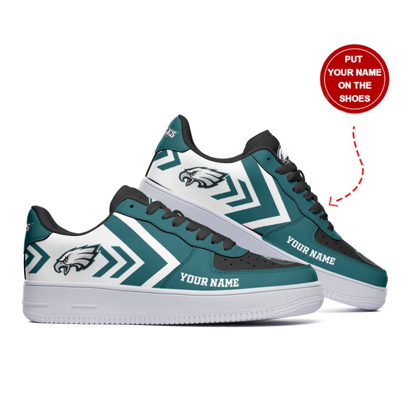 Philadelphia Eagles Personalized AF1 Shoes