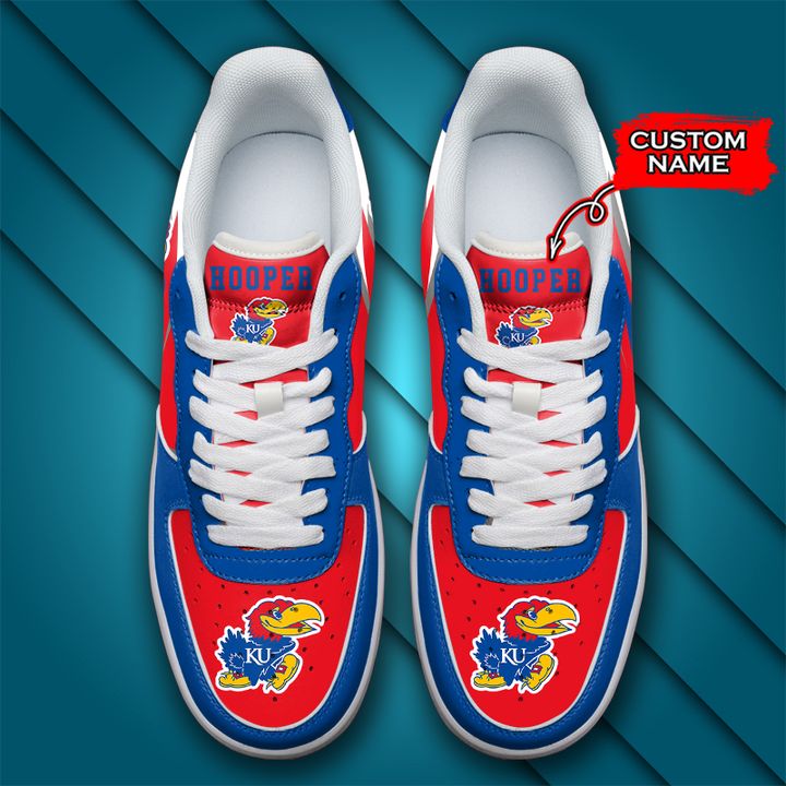 Kansas Jayhawks Custom Air Force 1