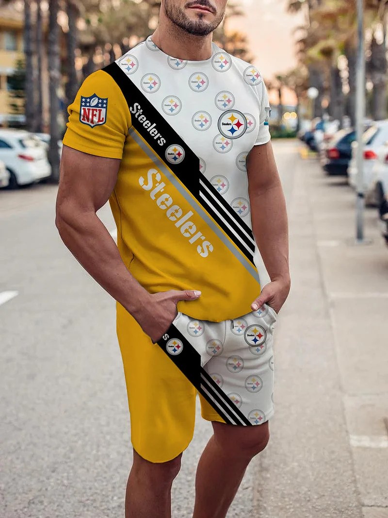Pittsburgh Steelers T-shirt and Shorts