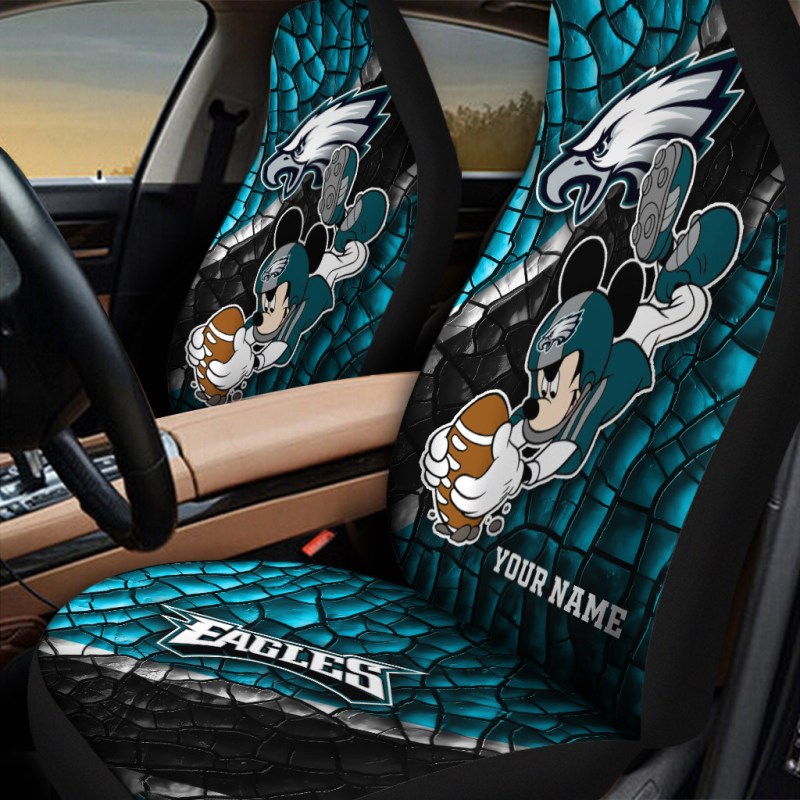 Philadelphia Eagles Personalized Car Seat Covers