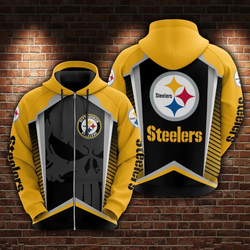 Pittsburgh Steelers Hoodie & Jogger Front View