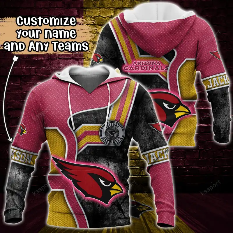 Arizona Cardinals Personalized Hoodie