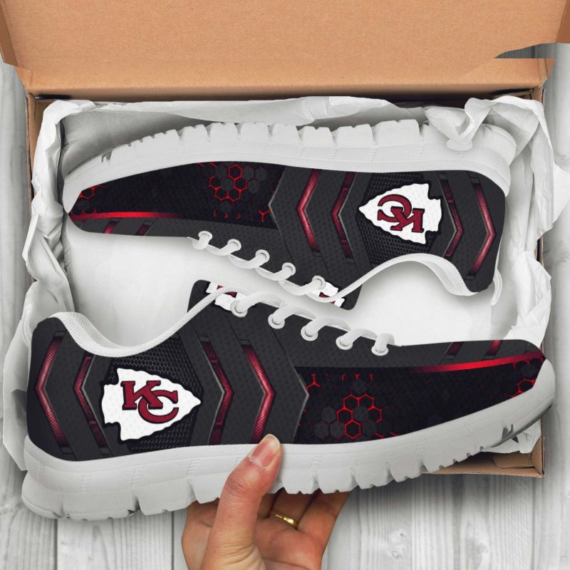 Kansas City Chiefs Sneakers Side View