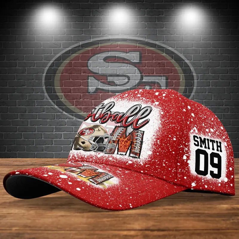 San Francisco 49ers Cap Display