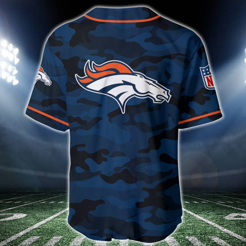 Personalized Broncos Baseball Jersey