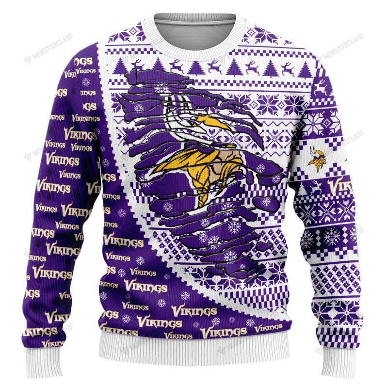 Minnesota Vikings Woolen Sweater