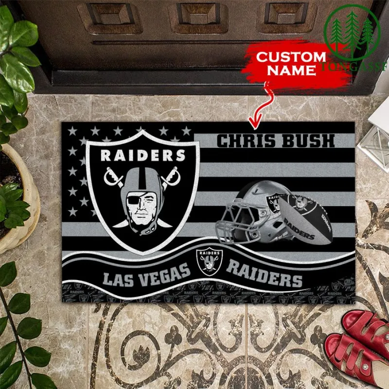 Raiders NFL Fan Doormat