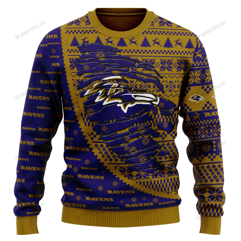 Baltimore Ravens Woolen Sweater