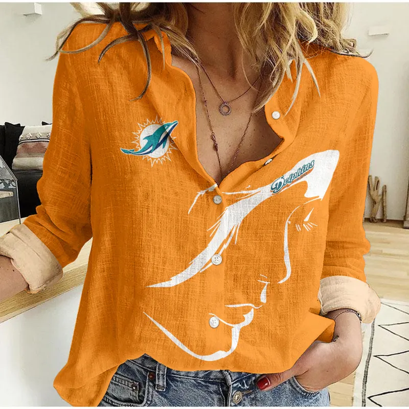 Miami Dolphins Women's Shirt View 4