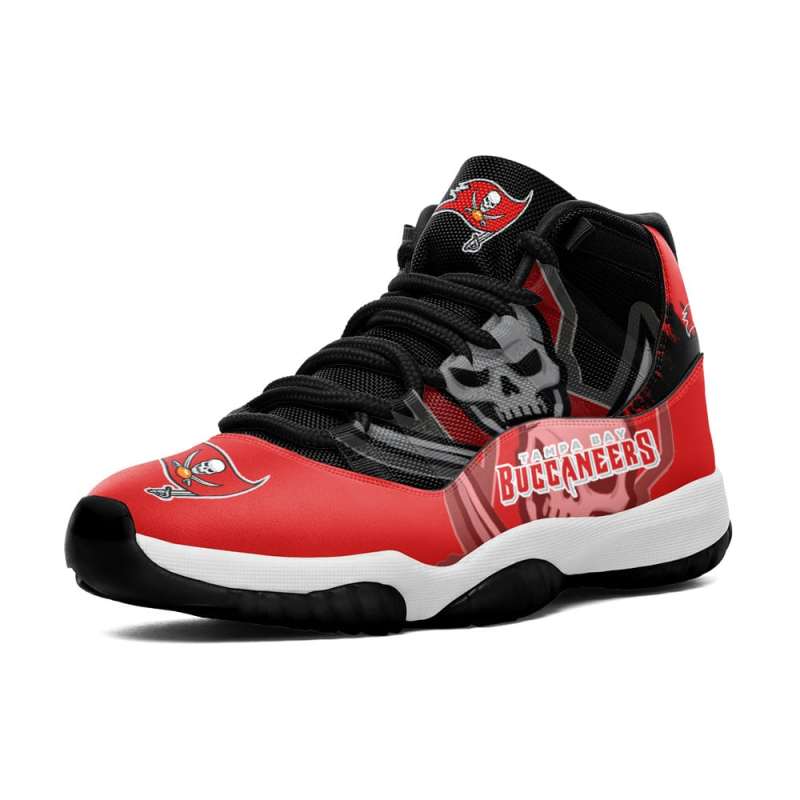 Tampa Bay Buccaneers AJD11 Sneakers Back View