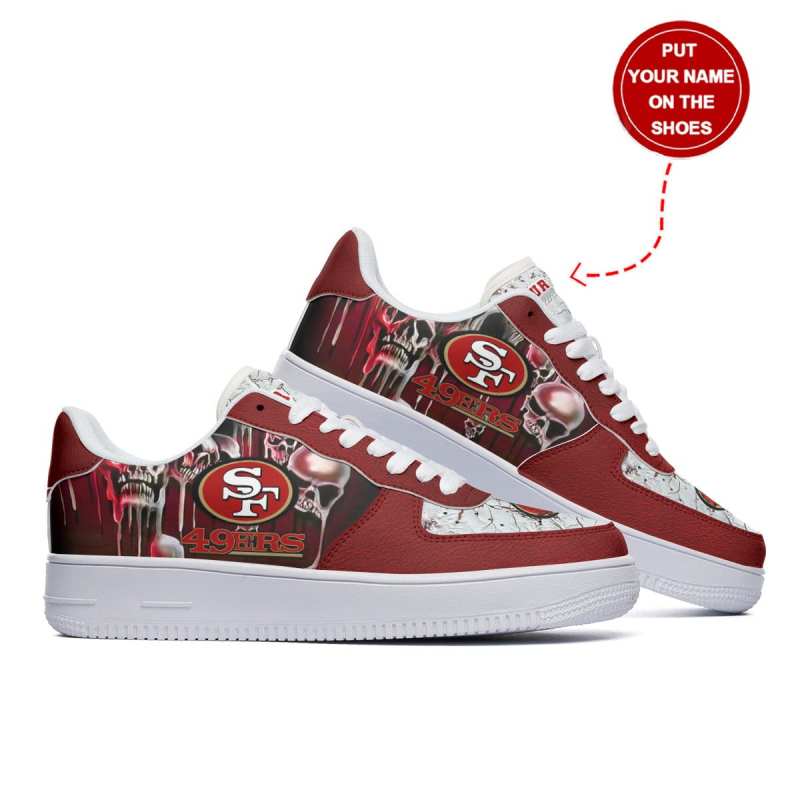 San Francisco 49ers Personalized AF1 Shoes 6