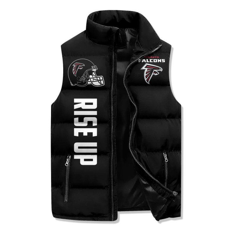 Atlanta Falcons Puffer Jacket Detail