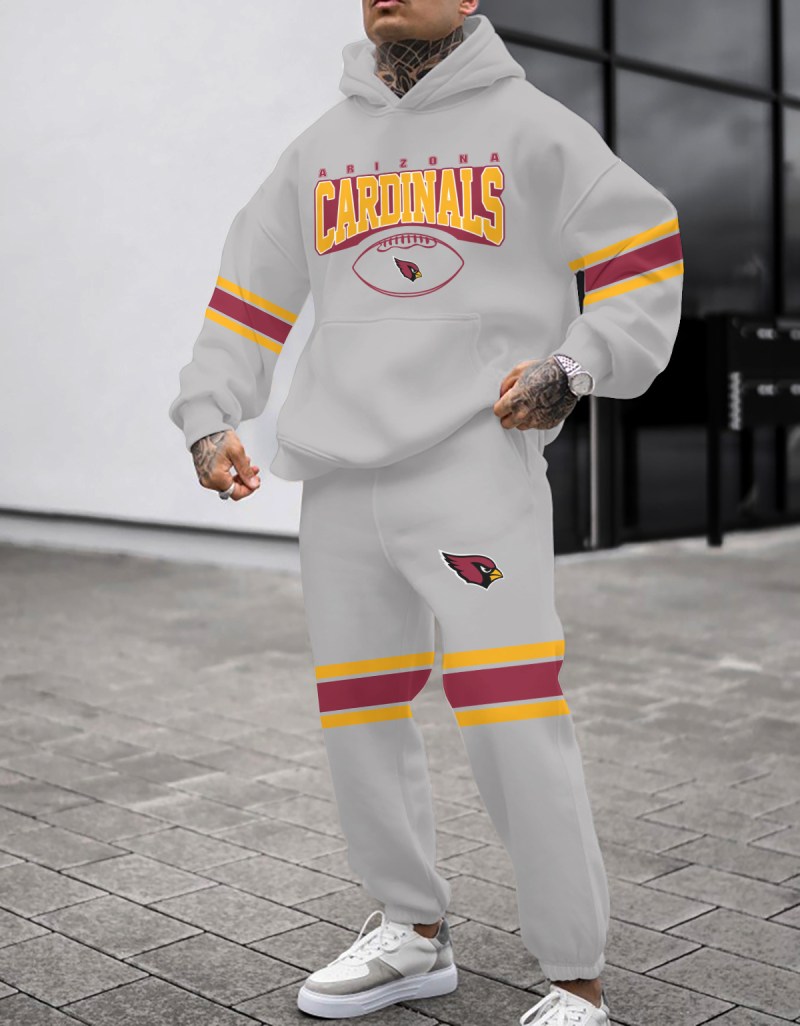 Arizona Cardinals Combo Pullover Hoodie and Sweatpants