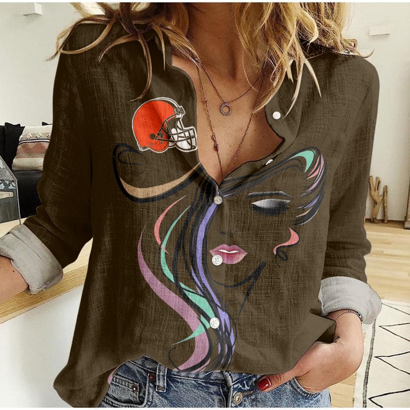 Cleveland Browns Woman Shirt Image 1