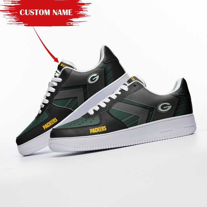 Green Bay Packers AF1 Shoes Side View