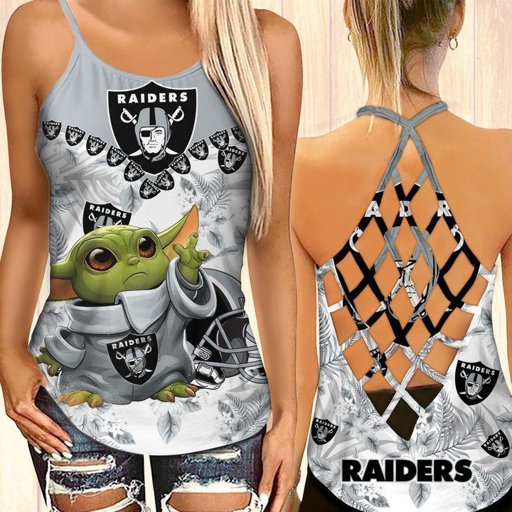 Las Vegas Raiders NFL CrossTank Top