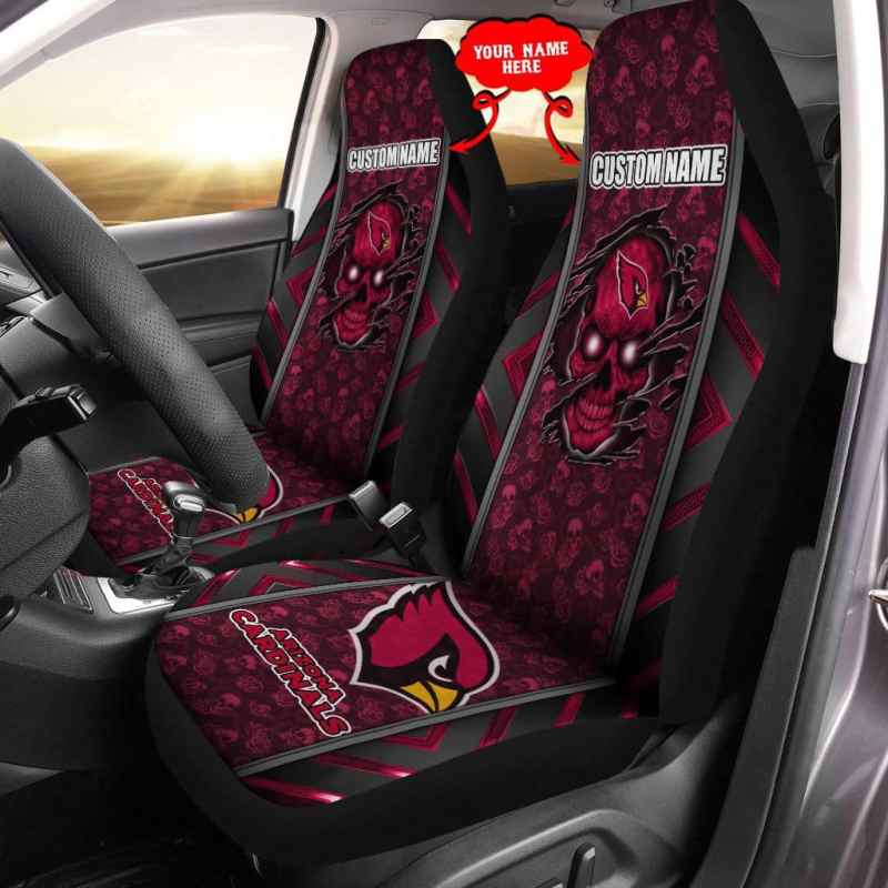 Arizona Cardinals Personalized Car Seat Covers
