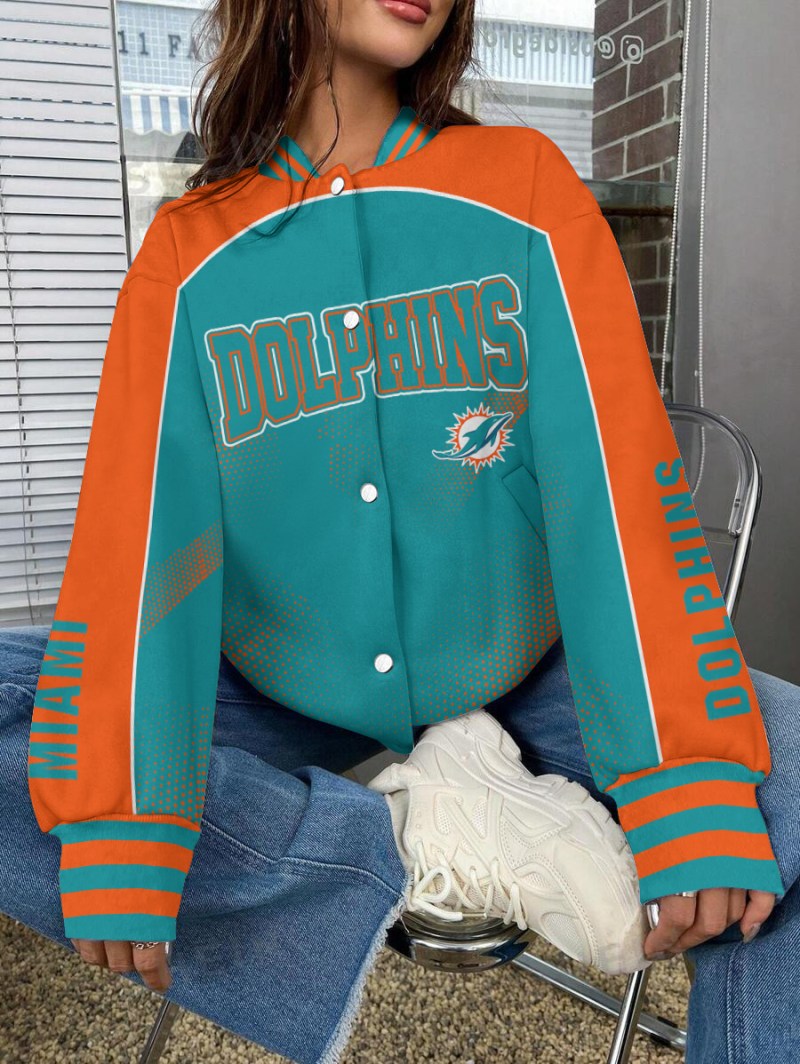 Miami Dolphins Varsity Jacket