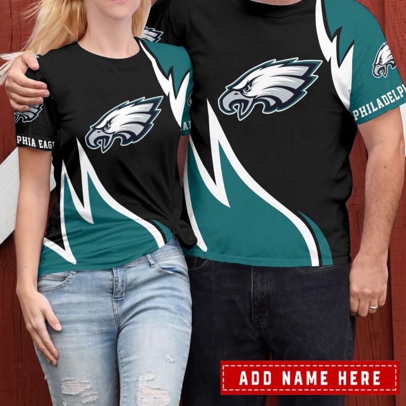 Philadelphia Eagles 3D Print T-Shirt