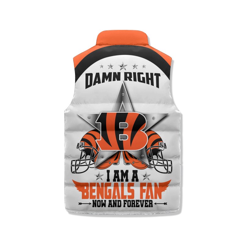Cincinnati Bengals Puffer Jacket Lifestyle