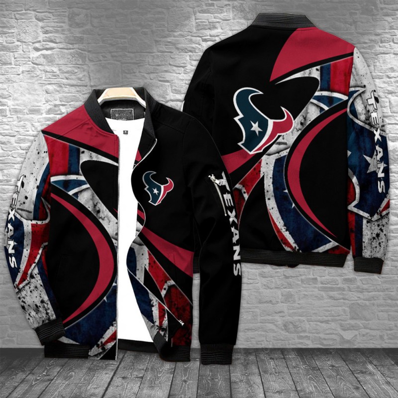 Sizing Chart for Houston Texans Bomber Jacket