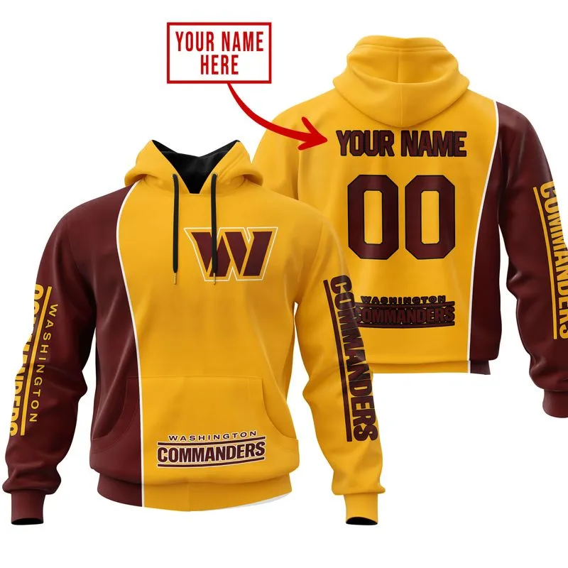 Washington Commanders Personalized Hoodie
