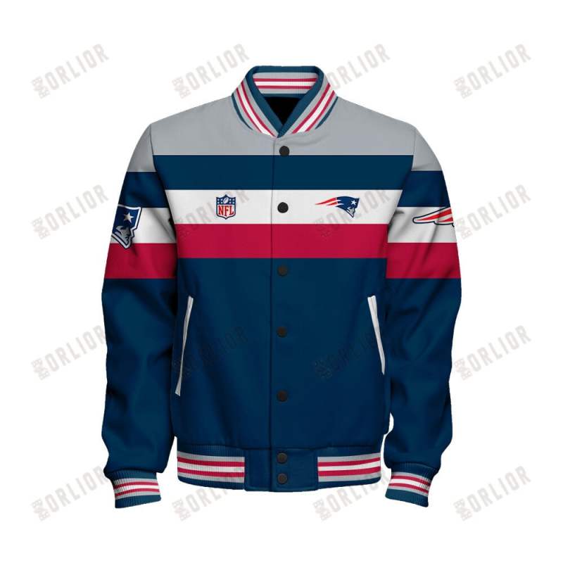New England Patriots Varsity Jacket 2