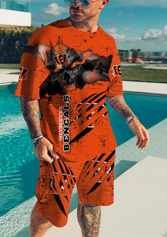 Cincinnati Bengals T-Shirt and Shorts