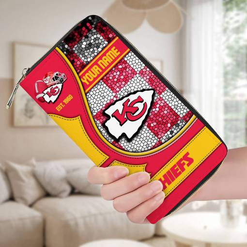 Kansas City Chiefs Women Wallet Design 3
