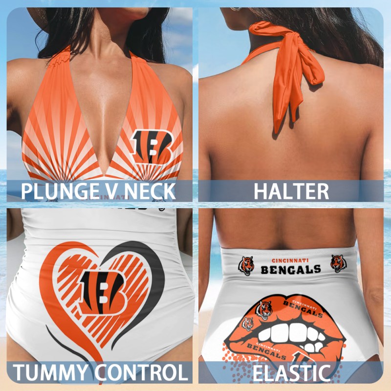 Cincinnati Bengals Swimsuit Back