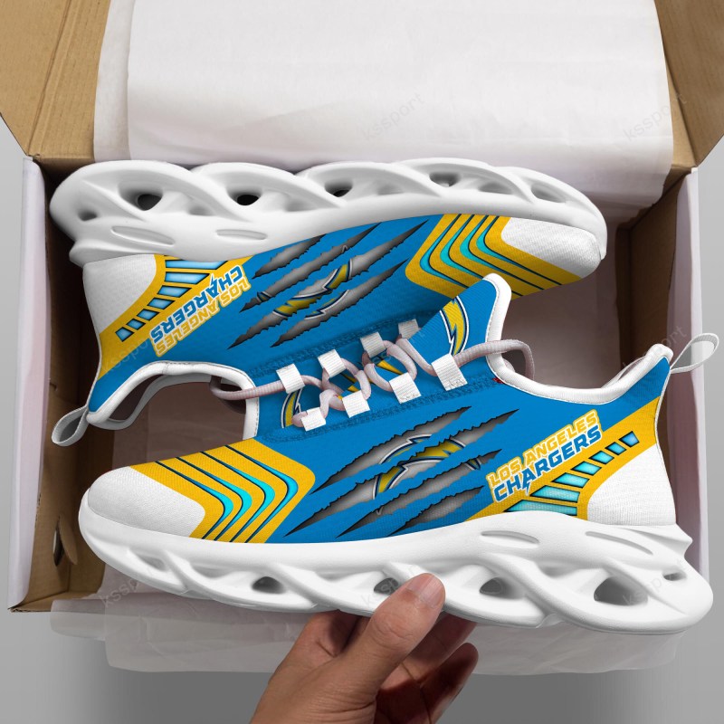Los Angeles Chargers Yezy Running Sneakers
