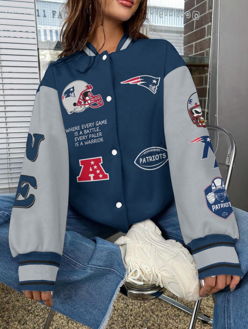 New England Patriots Varsity Jacket