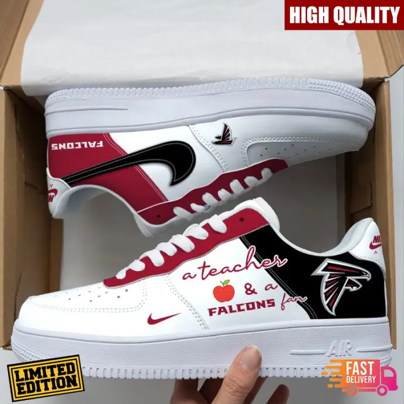 Atlanta Falcons Custom Job Nike Air Force Shoes