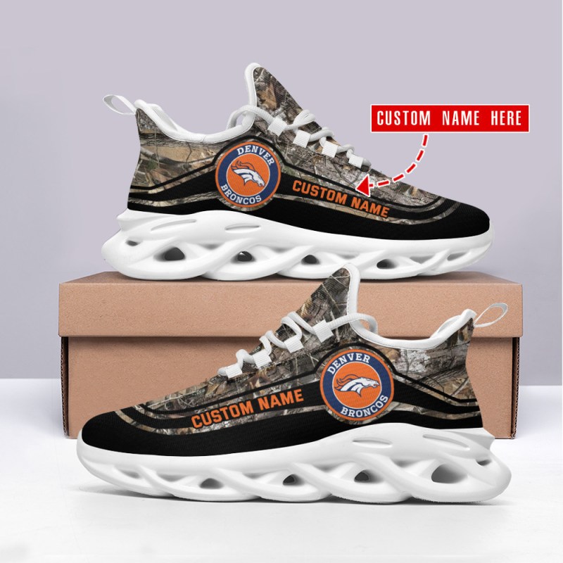 Denver Broncos Personalized Yeezy Sneakers 1