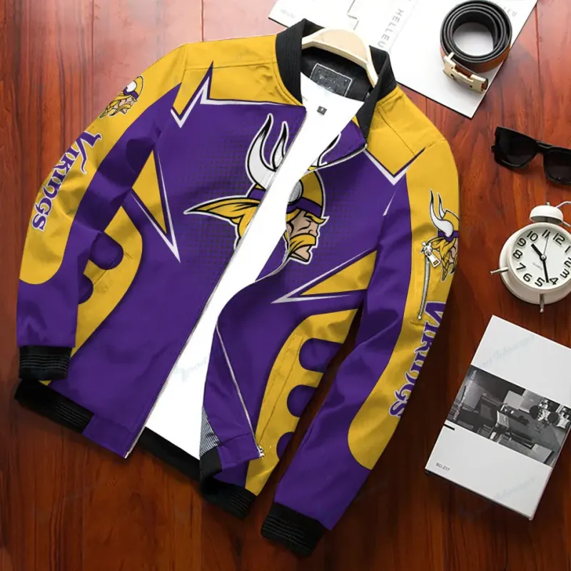 Minnesota Vikings Bomber Jacket