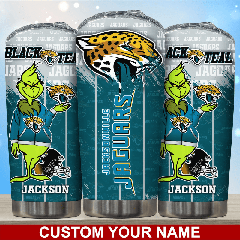 Jacksonville Jaguars Personalized Tumbler