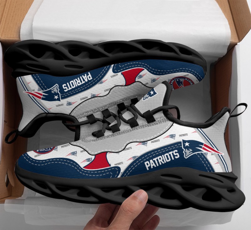 New England Patriots Yezy Running Sneakers