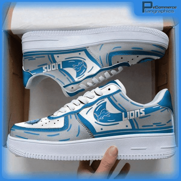 Detroit Lions NFL Air Force 1 Sneaker