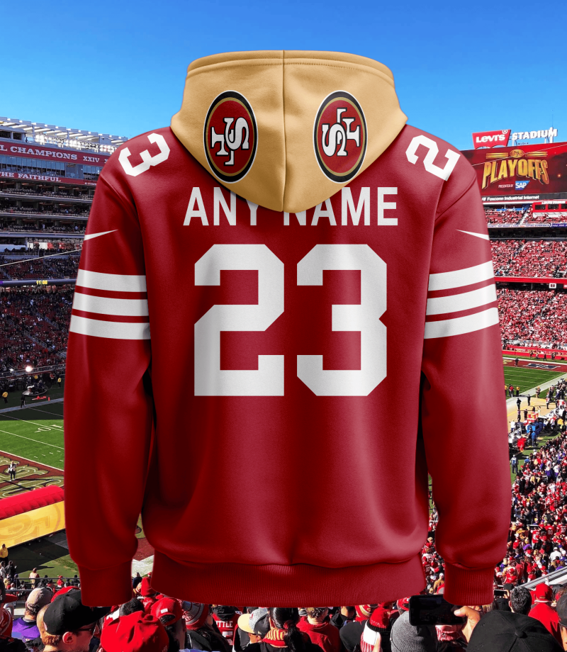 Football Hoodie Style Jersey