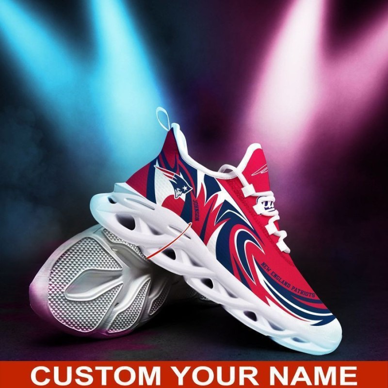 New England Patriots Yezy Running Sneakers