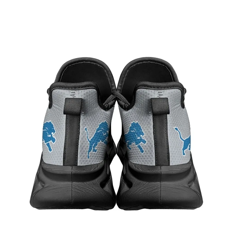 Detroit Lions Sneakers 3D Yezy Running Shoes