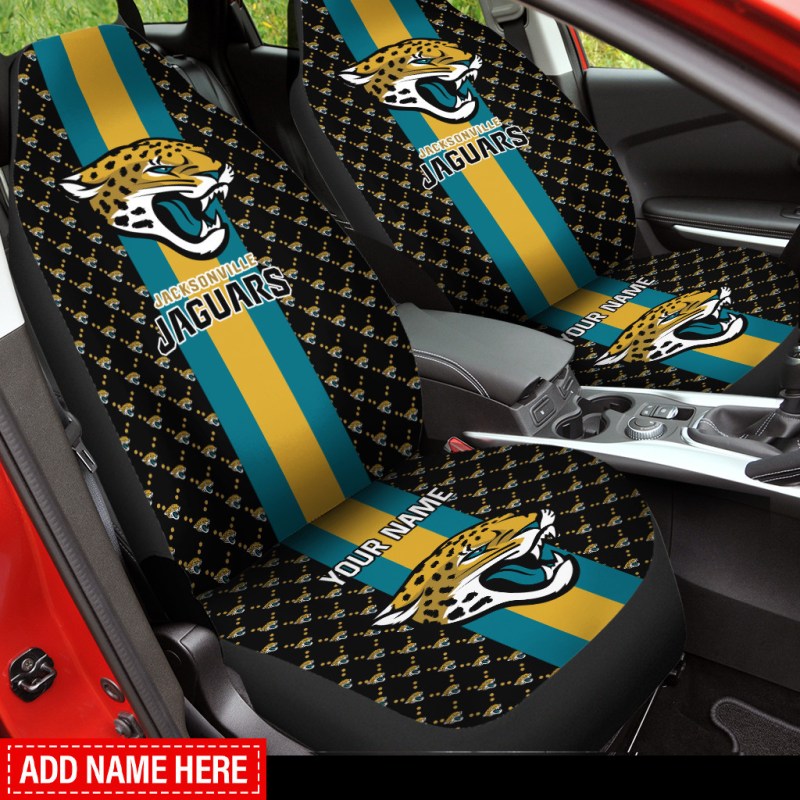 Jacksonville Jaguars Personalized Car Seat Covers